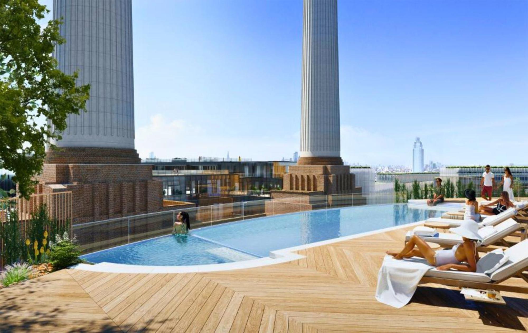 Battersea Power Station - Winter Garden Balcony & 1Gb Wifi - Luxurylondonstays ภายนอก รูปภาพ