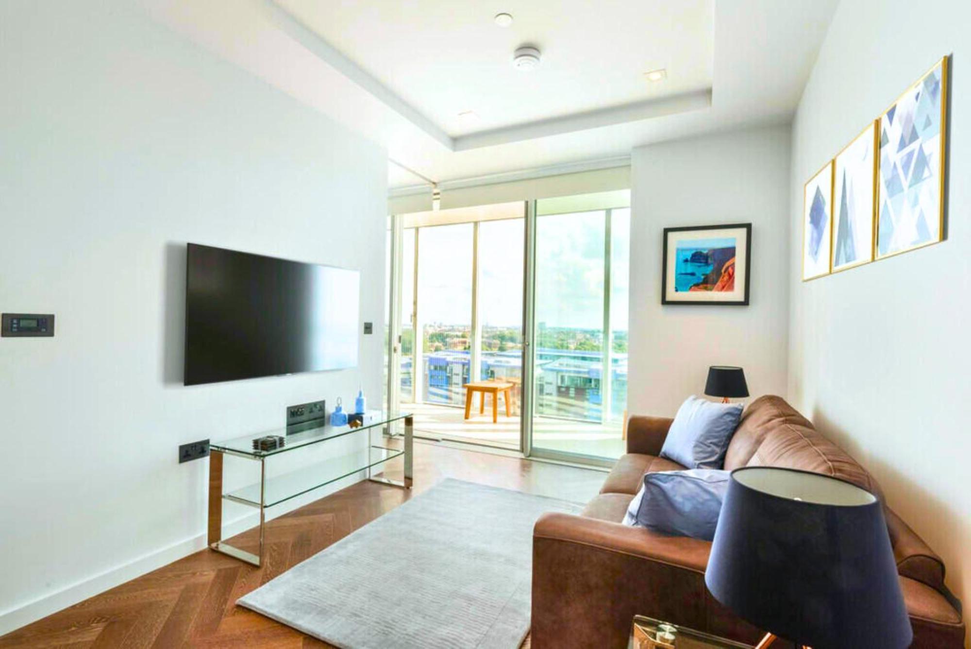 Battersea Power Station - Winter Garden Balcony & 1Gb Wifi - Luxurylondonstays ภายนอก รูปภาพ