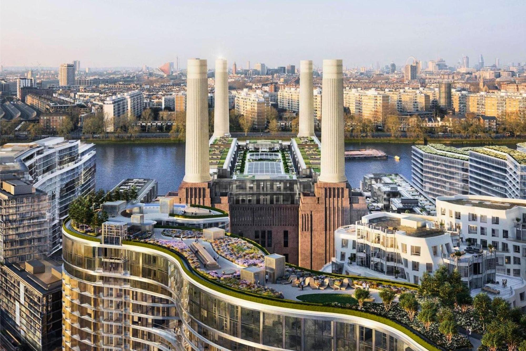 Battersea Power Station - Winter Garden Balcony & 1Gb Wifi - Luxurylondonstays ภายนอก รูปภาพ